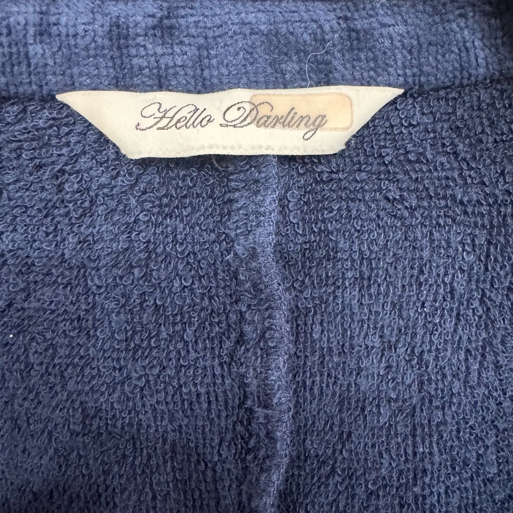 Darling Navy Blazer with Light Blue Accents - Picture 3 of 3